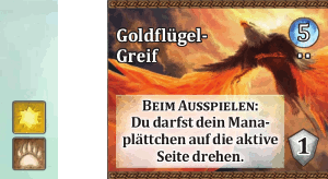 Goldflügel-Greif