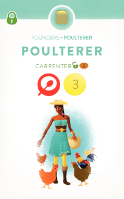 Poulterer's Unlocking Villager is the Carpenter